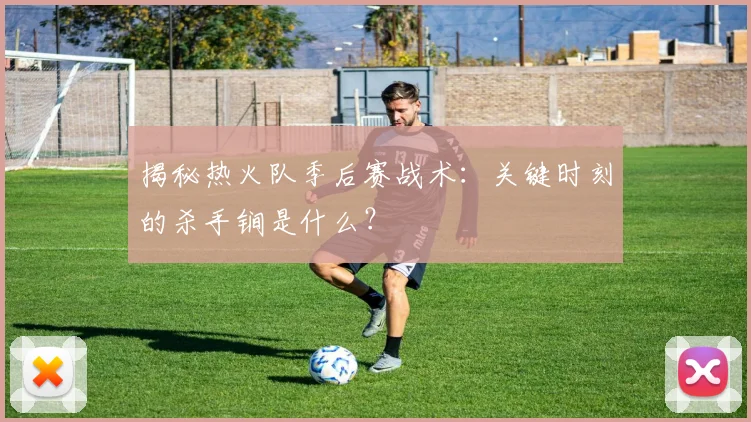 揭秘热火队季后赛战术：关键时刻的杀手锏是什么？